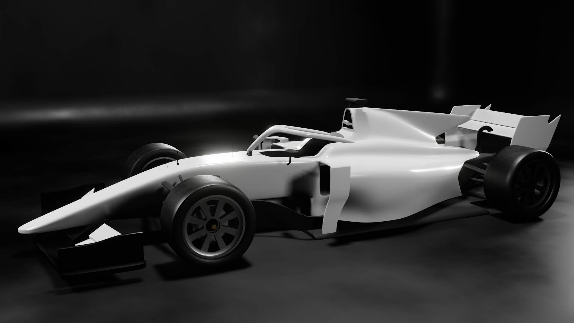 Formula 2 Car (High Poly) preview image 3